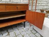 Vintažinė mid century tikmedžio batų spintelė - nuotraukos Nr. 4