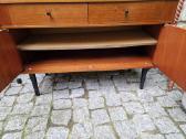 Vintažinė mid century tikmedžio batų spintelė - nuotraukos Nr. 7