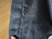Juodas japoniško stiliaus kimono - nuotraukos Nr. 6