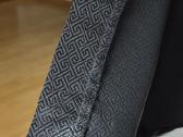 Juodas japoniško stiliaus kimono - nuotraukos Nr. 9