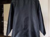 Juodas japoniško stiliaus kimono - nuotraukos Nr. 14