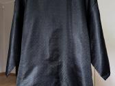 Juodas japoniško stiliaus kimono - nuotraukos Nr. 15