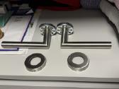 Inovo Tl07 Inox durų rankenos 5 komplektai - nuotraukos Nr. 4