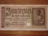 Vokietijos 20 markių banknotas