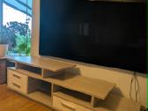 TV staliukas tikro medžio darytas pagal užsakymą - nuotraukos Nr. 3