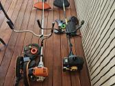 Trimeriai stihl FS 130 ir Mcculloch B43bt