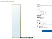 Nissedal Ikea Veidrodis 150 x 40 - nuotraukos Nr. 6