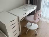 Mergaitės kambario baldų komplektas Ikea - nuotraukos Nr. 4