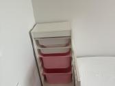 Mergaitės kambario baldų komplektas Ikea - nuotraukos Nr. 7