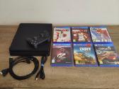 Ps4 Playstation 4 Slim 500gb + 6 žaidimai