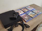 Ps4 Playstation 4 Slim 500gb + 6 žaidimai - nuotraukos Nr. 2