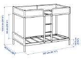 Dviaukštė Ikea lova - nuotraukos Nr. 4