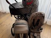 Cybex Priam Platinum Rose Gold Fe Rebellious 3in1