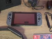 Nintendo Switch žaidimų konsolė su priedais - nuotraukos Nr. 2