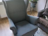Parduodu naują fotelį Strandmon (Ikea).