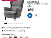 Parduodu naują fotelį Strandmon (Ikea). - nuotraukos Nr. 3