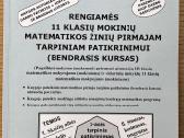 11 klasės matematikos tarpinio patikrinimo knyga