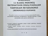11 klasės matematikos tarpinio patikrinimo knyga - nuotraukos Nr. 3