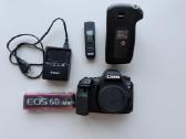 Canon EOS 6d Mark II komplektas + Battery Grip