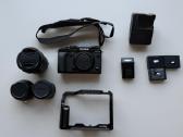 Fujifilm X-t3 komplektas (laowa,fringer,smallrig)