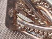 Vintažinė sidabrinė apyrankė. - nuotraukos Nr. 3
