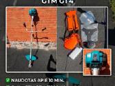 Parduodama nauja 4-taktė krūmapjovė Gtm GT 4 2.9kw