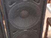 Jbl Jrx125 kolonėlės su Kenwood stiprintuvu