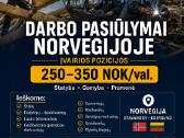 Darbas Norvegijoje