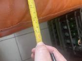 Labai geros kokybes odine sofa su foteliu - nuotraukos Nr. 5