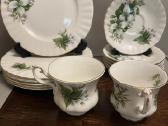 Royal Albert Trillium kaulinio porceliano trio - nuotraukos Nr. 2