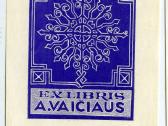 1978 Telšių vyskupo Antano Vaičiaus 3 ekslibriai - nuotraukos Nr. 3