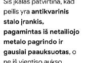 Senovinis vokiškas P.iska paauksuotas peilis - nuotraukos Nr. 21