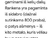 Senovinis vokiškas P.iska paauksuotas peilis - nuotraukos Nr. 17