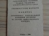 Draugovininko ženkliukas, pažymėjimas ir knygutė - nuotraukos Nr. 6