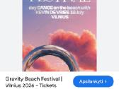 Bilietai į renginį Gravity beach festival Vilnius
