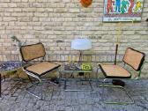 Vintažinės mid century konsolinės kėdės "Cesca" - nuotraukos Nr. 17