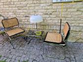 Vintažinės mid century konsolinės kėdės "Cesca" - nuotraukos Nr. 19