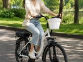 Moteriskas elektrinis dviratis Elvia 28 colių - nuotraukos Nr. 11