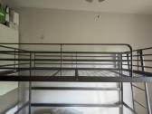 Ikea metalinė lova (tik 2 aukštas) su kopečiomis - nuotraukos Nr. 3
