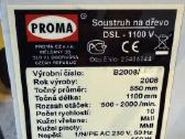 Proma Dsl-1100v medžio tekinimo staklės 1100 mm - nuotraukos Nr. 2