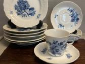 Royal Copenhagen Blue Flower espresso setas 6 asm - nuotraukos Nr. 4