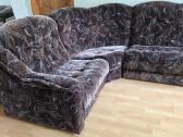 Minkštas kampinis komplektas – sofa-lova