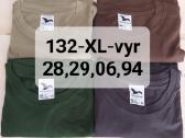 Nauji, XL, 4 sp, medvilniniai vyriški marškinėliai - nuotraukos Nr. 4