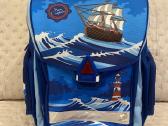 Nauja Mokyklinė kuprinė Tiger Fam 1 Blue Ship
