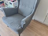 Dovanoju Ikea Strandmon sofa ir foteli