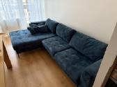 Minkštas kampas sofa Luzi su miego funkcija - nuotraukos Nr. 2