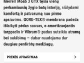 Merrell moab 3 gore- tex - nuotraukos Nr. 13