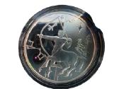 Parduodu kolekcines zodiako sidabrines monetas - nuotraukos Nr. 8