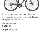Scott Speedster 10 28er M 2x11s Shimano 105 - nuotraukos Nr. 17