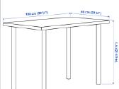 Ikea darbo stalas + stalčių spintelė – 20 € - nuotraukos Nr. 5